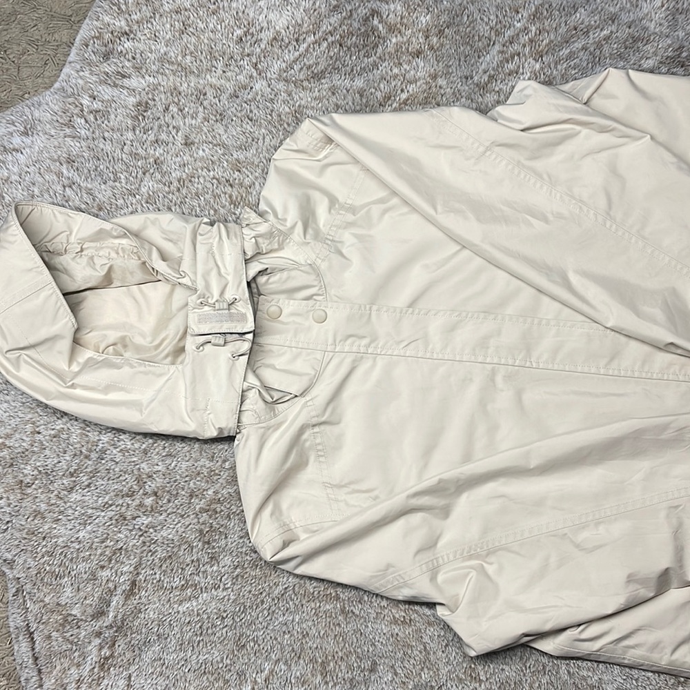 L.L Bean Beige Raincoat